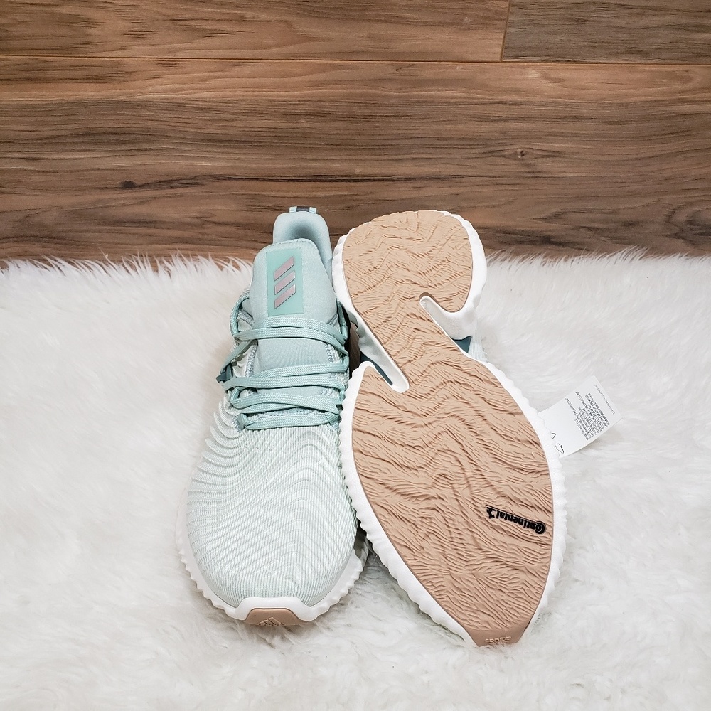 NWT Adidas Alphabounce Instinct Mint Green Shoes - Picture 4 of 8
